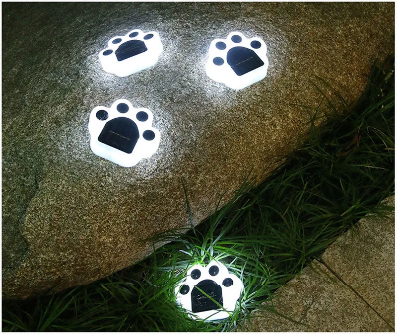 Lampe de sol solaire Patte d'ours – Image 5