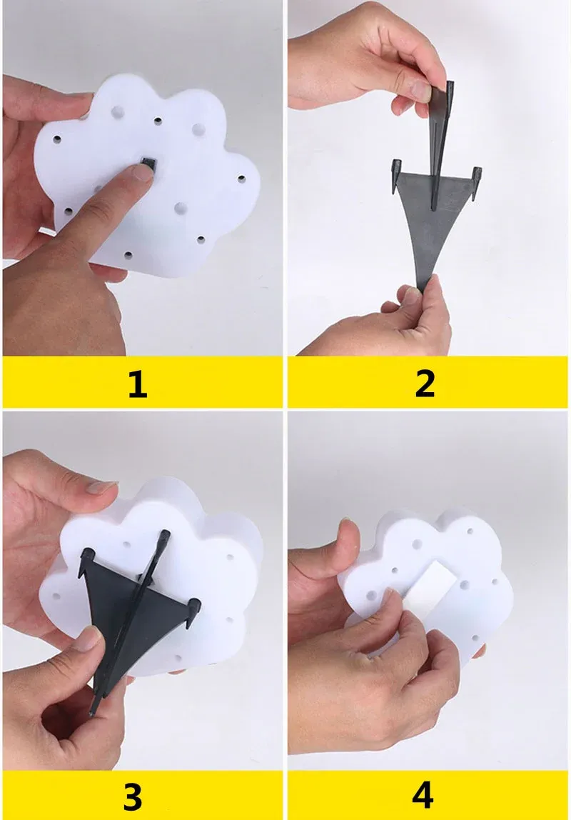 Lampe de sol solaire Patte d'ours – Image 9