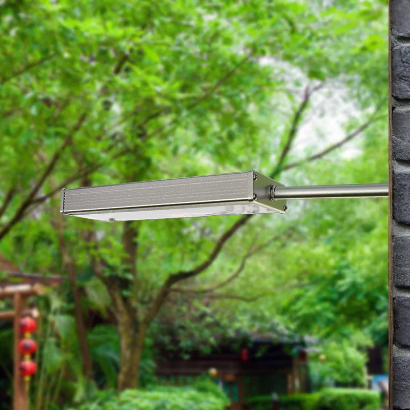 Lampadaire solaire Mini murale 48 LED en Alu – Image 2