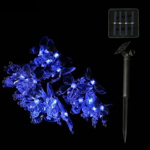 Guirlande Solaire Multicolore "Papillon de Cristal" – Image 3