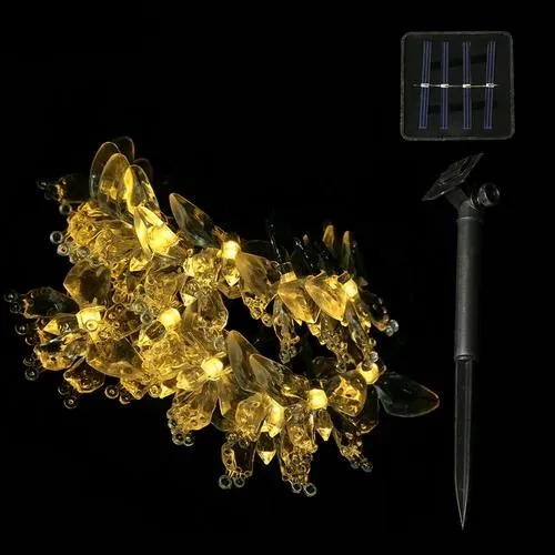 Guirlande Solaire Multicolore "Papillon de Cristal" – Image 5