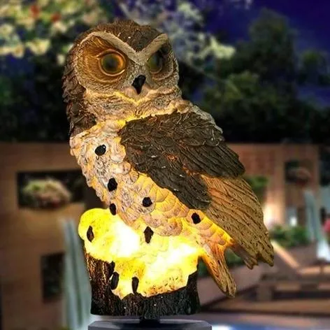 Animaux solaire "La Chouette Nocturne" – Image 3