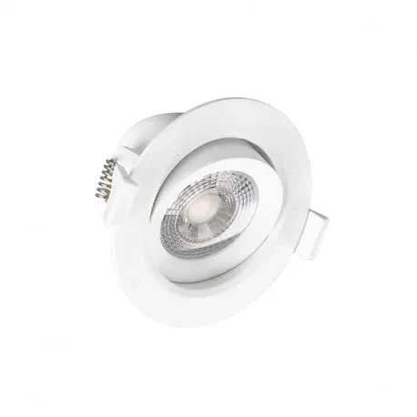 Spot LED aluminium encastrable orientable d'intérieur