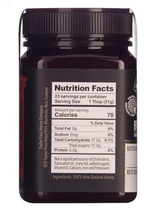 Taylor Pass Mānuka Multifloral blend Honey – Image 3