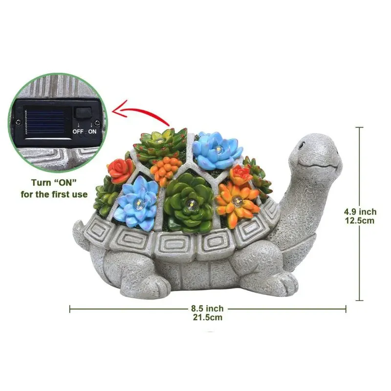 Lampe solaire tortue – Image 6