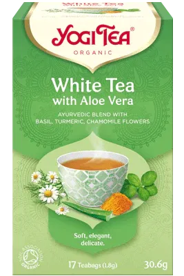 Yogi Tea White Tea with Aloe Vera